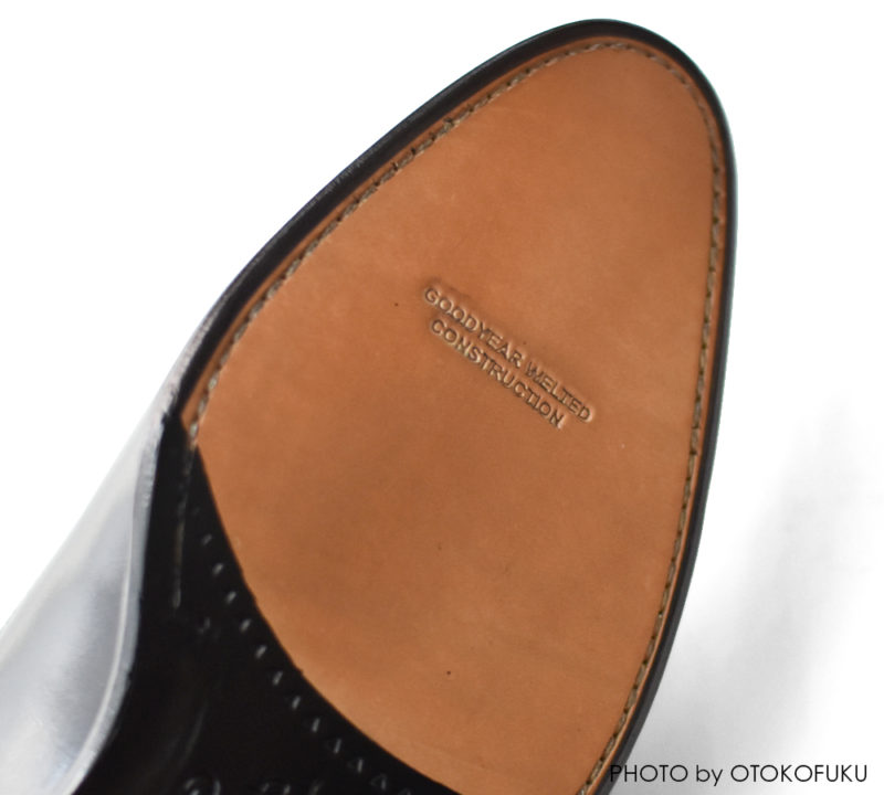 ジャラン スリウァヤの革靴（98317）のディテール