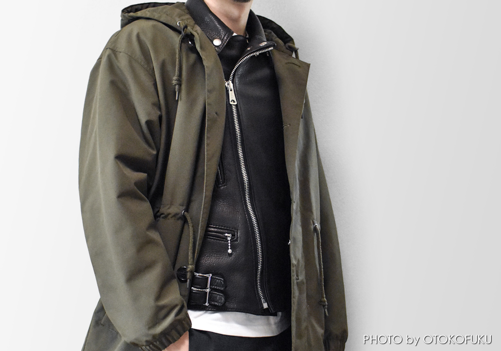 今年は何着る？「革ジャン×アウター」スタイル