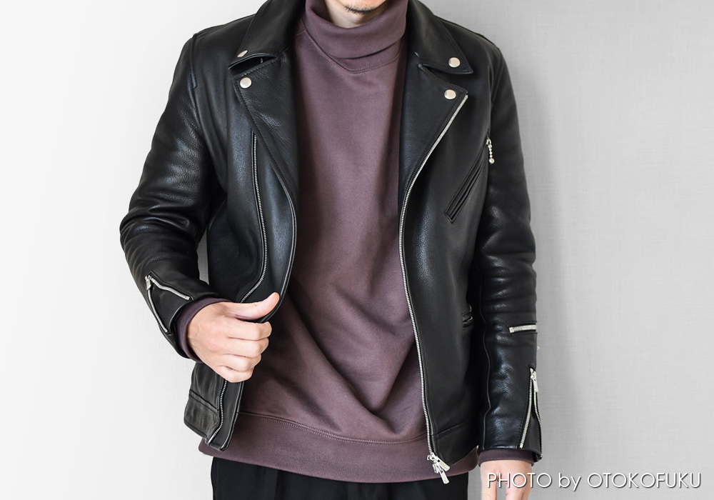 ダブルライダースを使ったコーデ