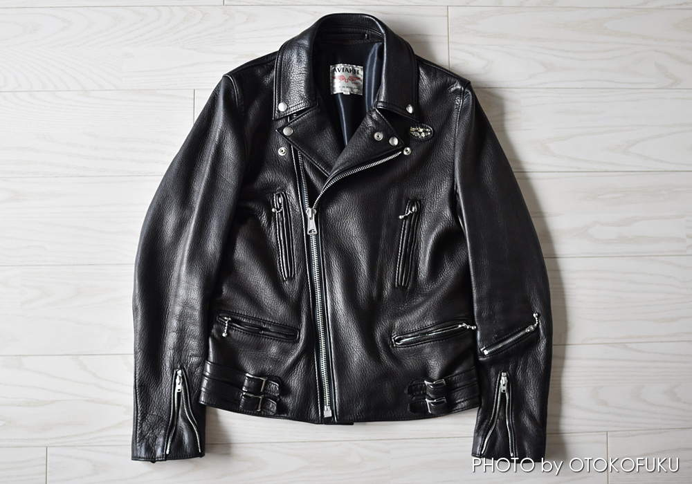 革の種類別！革ジャンのエイジング比較