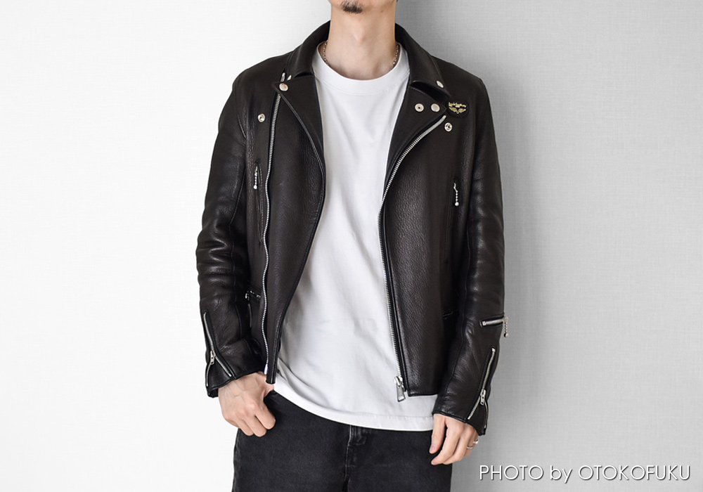 革の種類別！革ジャンのエイジング比較