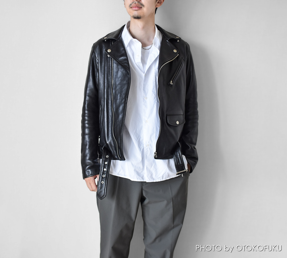 この秋、ダブルライダースをどう着る？｜大人の革ジャンコーデ5選