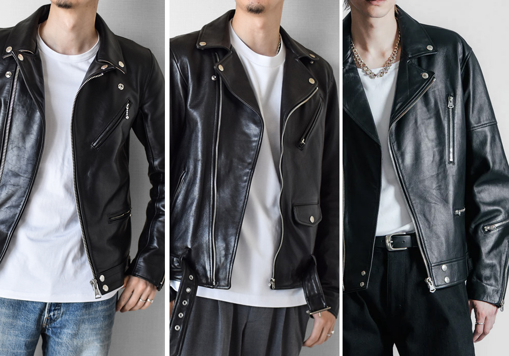 「ジャストサイズvsリラックスサイズ」革ジャンのサイジング、どう選ぶ？