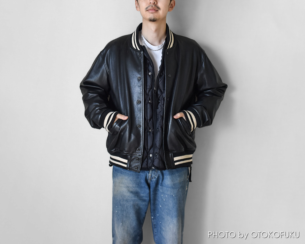 革ジャンのアウターに使える、秀逸なアイテムを見つけました!