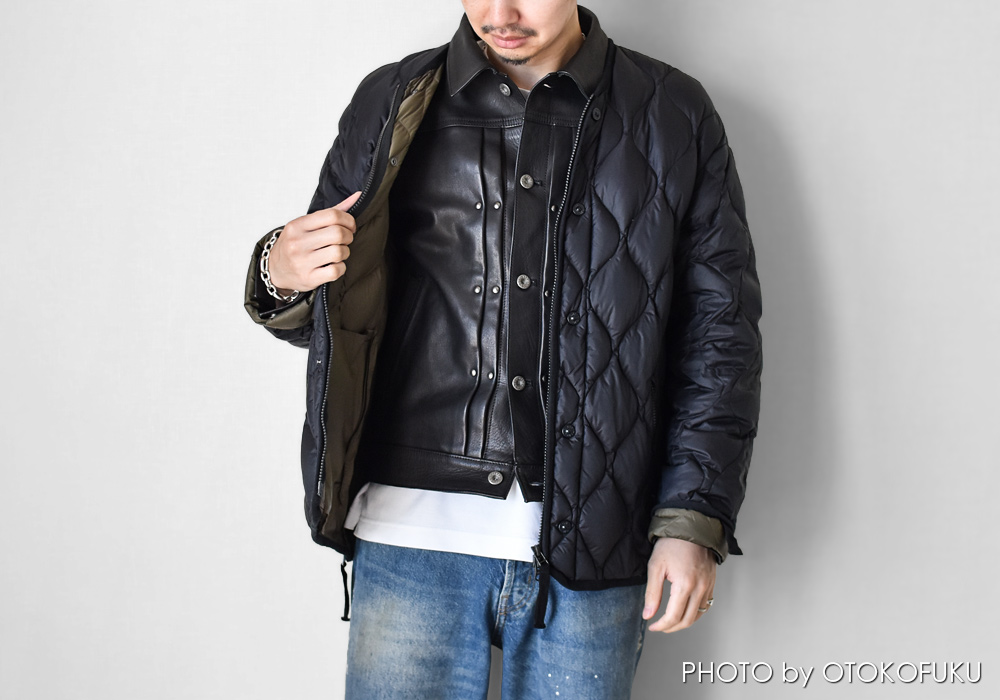 革ジャンのアウターに使える、秀逸なアイテムを見つけました!