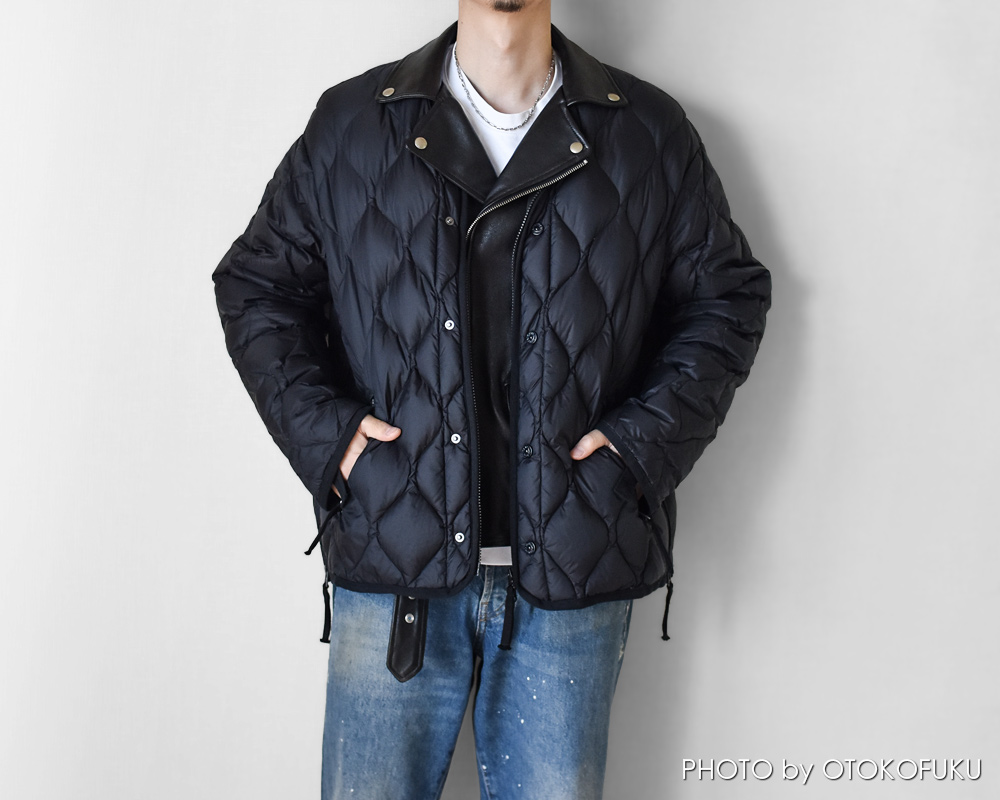 革ジャンのアウターに使える、秀逸なアイテムを見つけました!