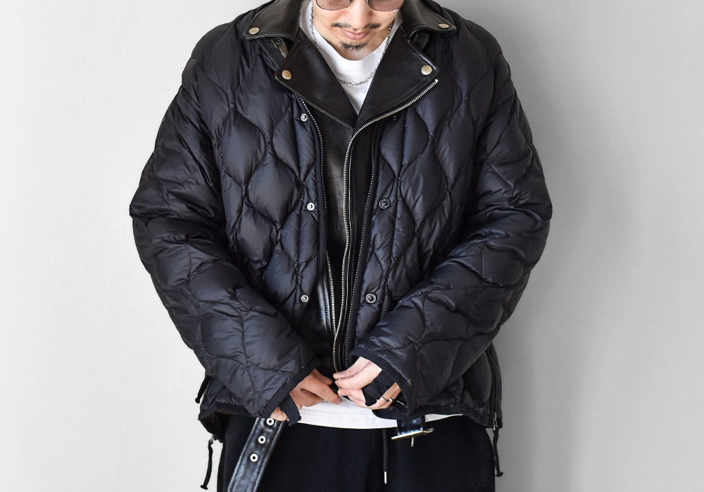 革ジャンのアウターに使える、秀逸なアイテムを見つけました!