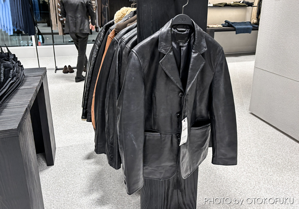 ZARAの革ジャンってどう？実際に試着して感じた正直レビュー