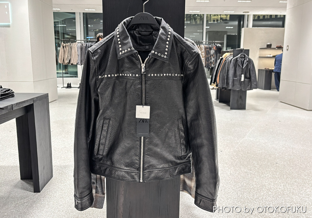 ZARAの革ジャンってどう？実際に試着して感じた正直レビュー