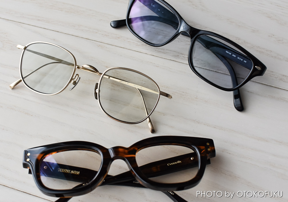 オトコフク流！革ジャンに合わせるメガネの選び方