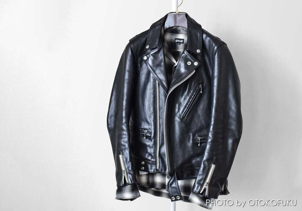 革ジャンの印象はインナーで決まる!?|冬~春の着こなし10選