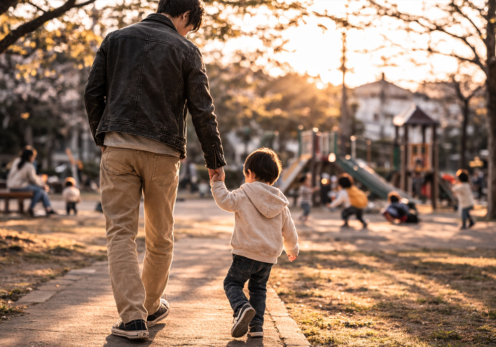 【体験談】子育て期でも革ジャンは着られる?パパが選ぶべき3つの条件