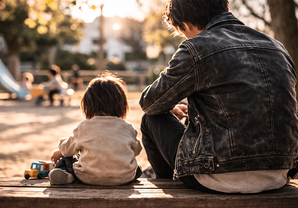 【体験談】子育て期でも革ジャンは着られる?パパが選ぶべき3つの条件